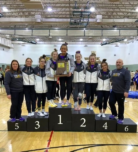 Angola gymnastics team win Regional Title